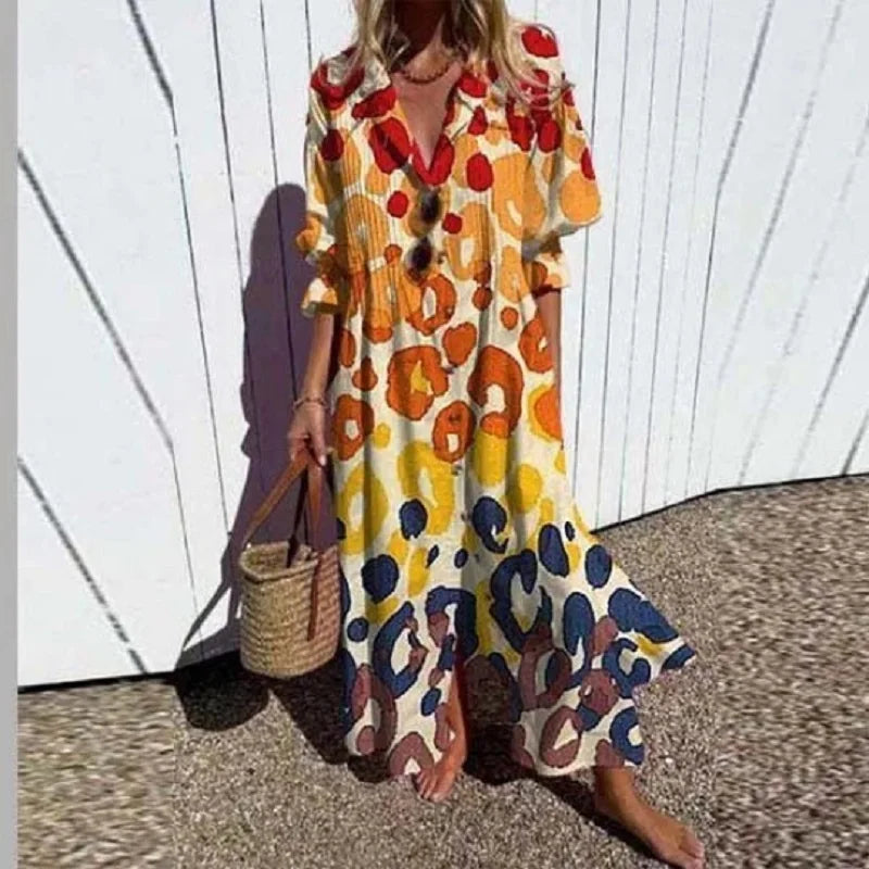 Olivia™ | Boho Maxi Dress