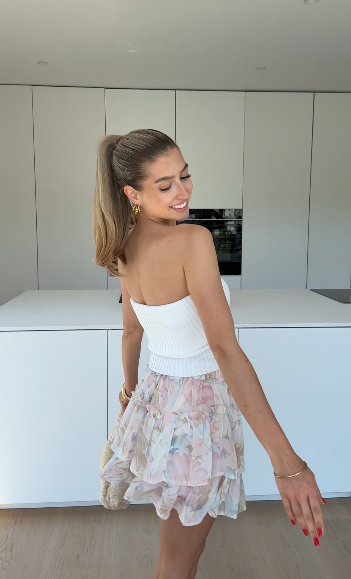 Nessa™ | Romantic Floral Skirt