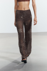 Devora™ | Sequin festival pants 