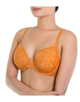 ZEN Series lace bra with underwire, super soft, lightly padded cups – Autumn Maple