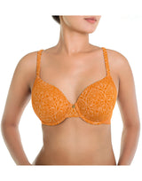 ZEN Series lace bra with underwire, super soft, lightly padded cups – Autumn Maple
