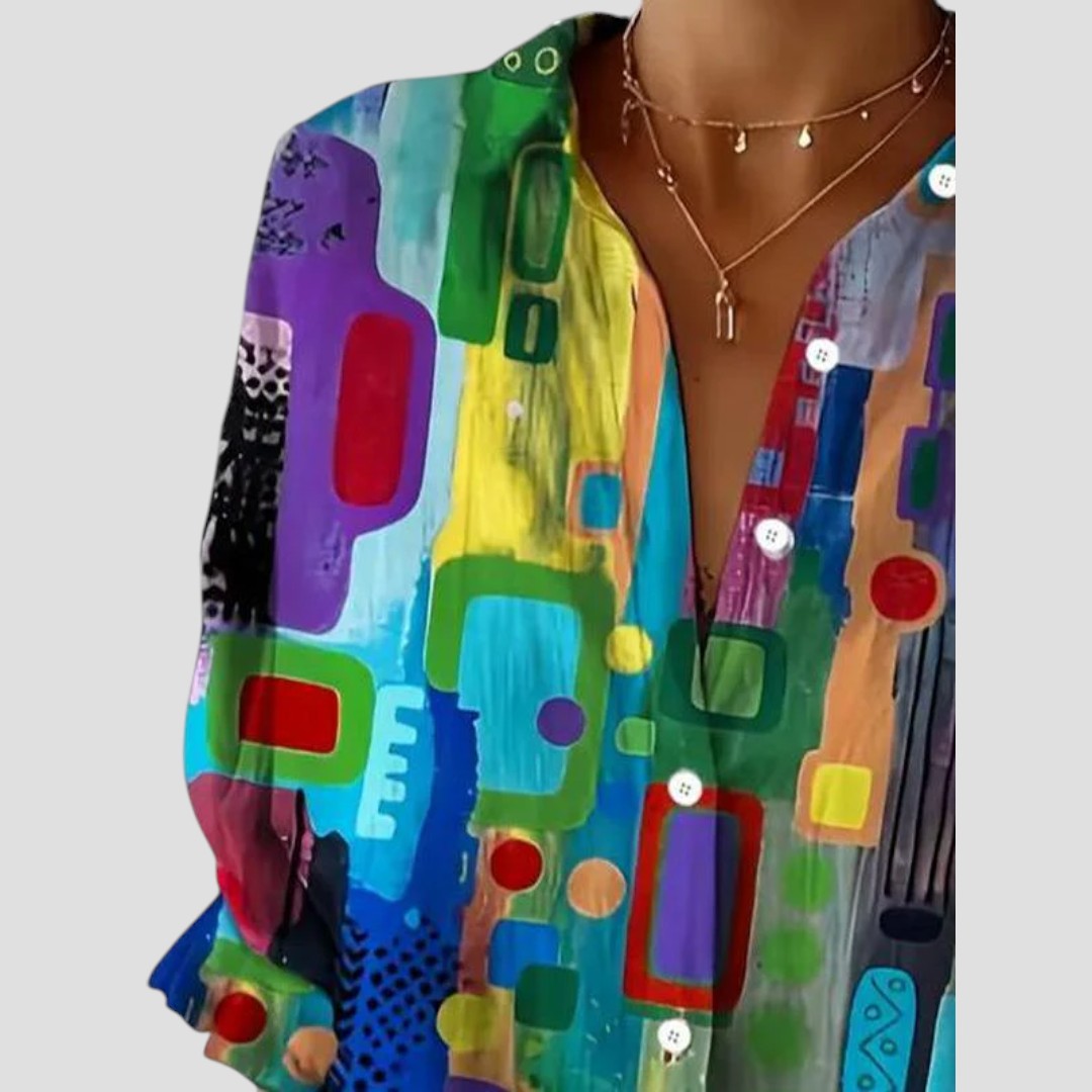 Indie™ | Elegant patterned top