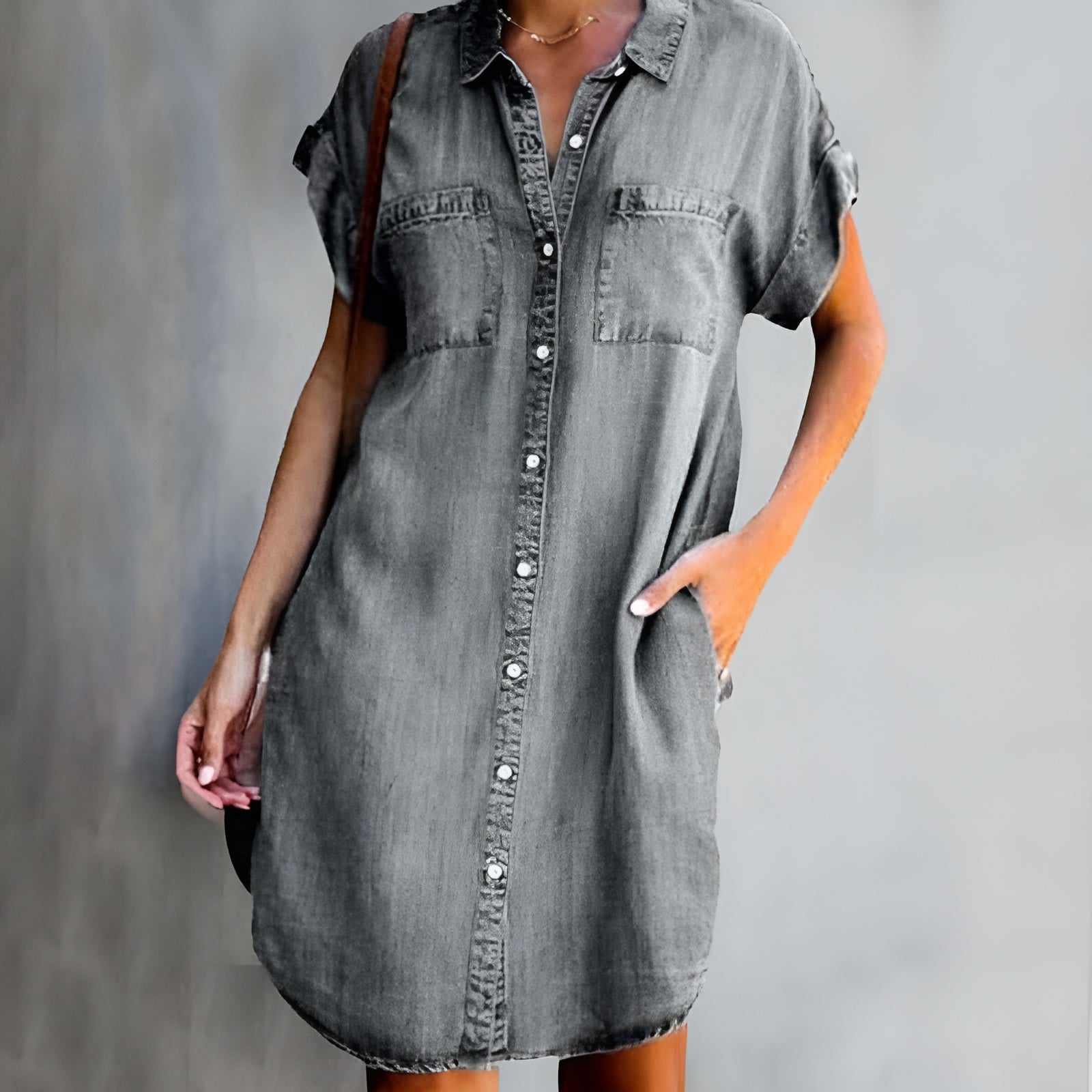 Oaklee™ | Casual Shirt Dress