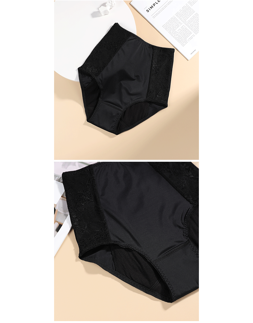 Losha High Waist Shapewear offers full coverage and support for tummy and hips - Black