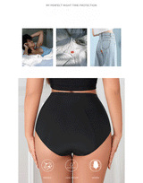 Losha Hohe Taillenform bietet vollständige Bedeckung und Unterstützung für Bauch und Hüften - Schwarz