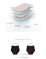 Losha Hohe Taillenform bietet vollständige Bedeckung und Unterstützung für Bauch und Hüften - Schwarz