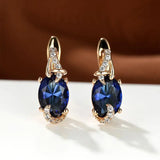 Royal | Midnight Gold Drop Earrings