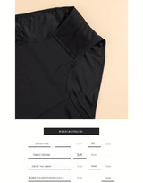 Losha Hohe Taillenform bietet vollständige Bedeckung und Unterstützung für Bauch und Hüften - Schwarz