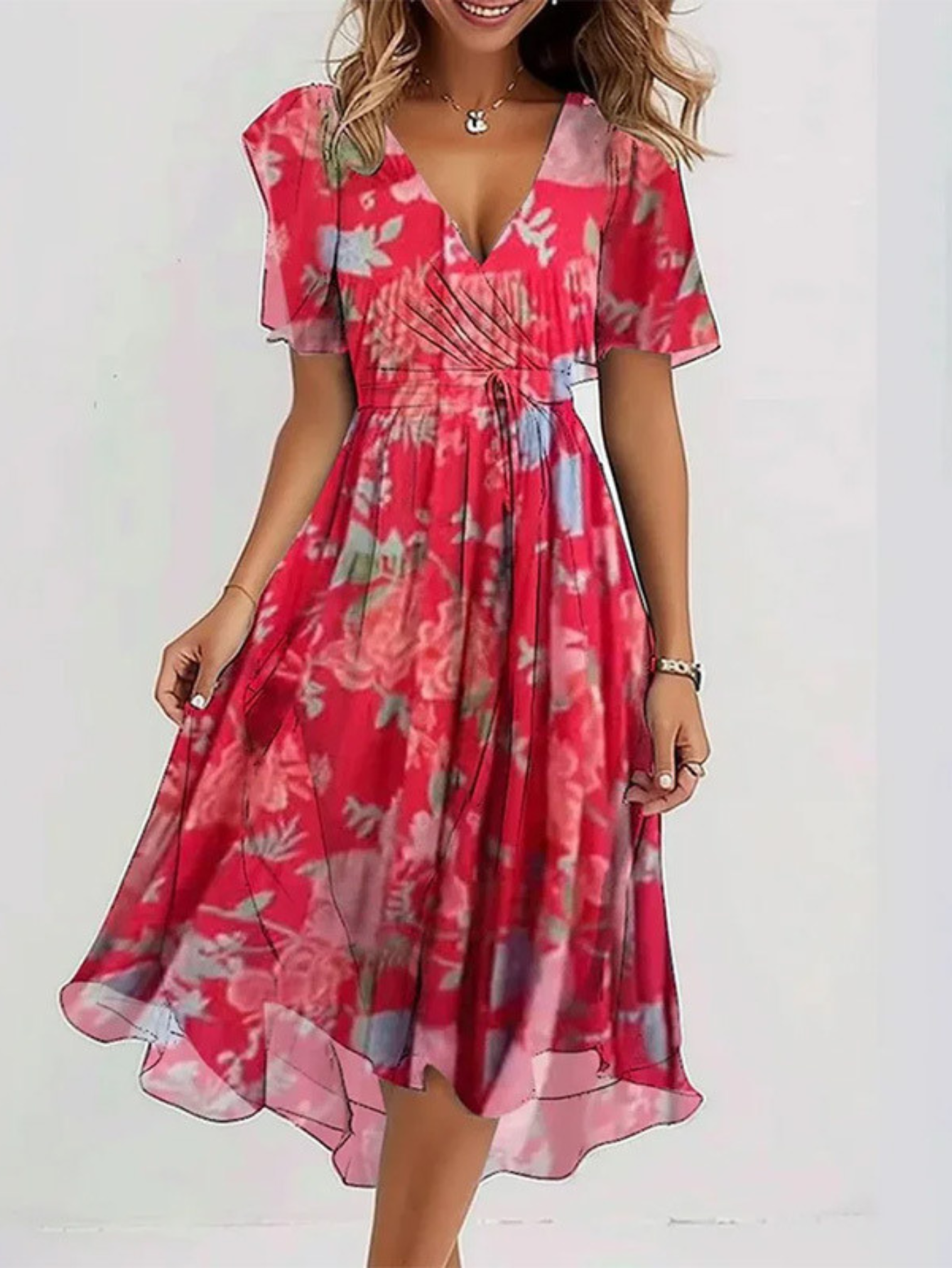 Elsinya™ | Bohemian Style Gradient Dress