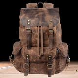 Ridge™ | Canvas-Leather Backpack