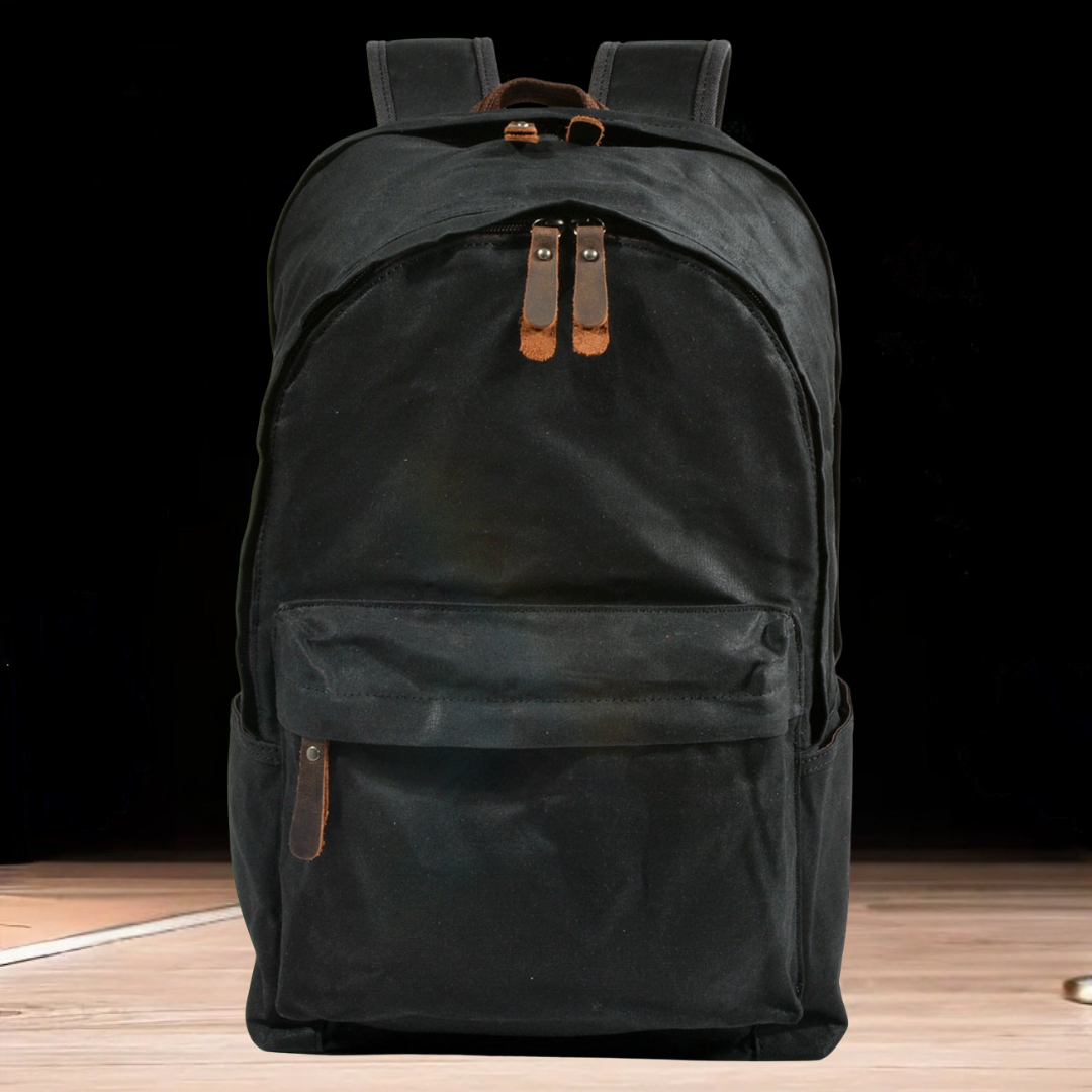 Corbinian™ | Light brown leather backpack