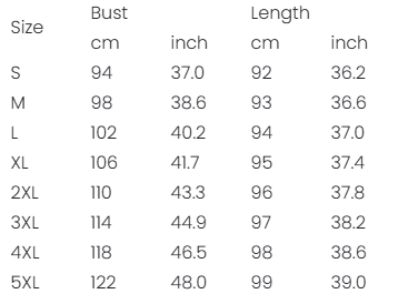Size chart for ALVÉA™ | RUSTIC MEADOW DRESS