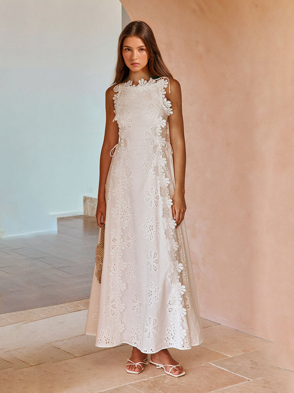 Greta™ | Elegant dress with cut-outs