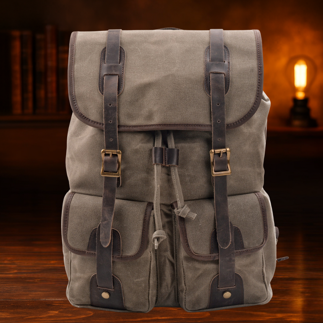Ambrose™ | Canvas travel backpack