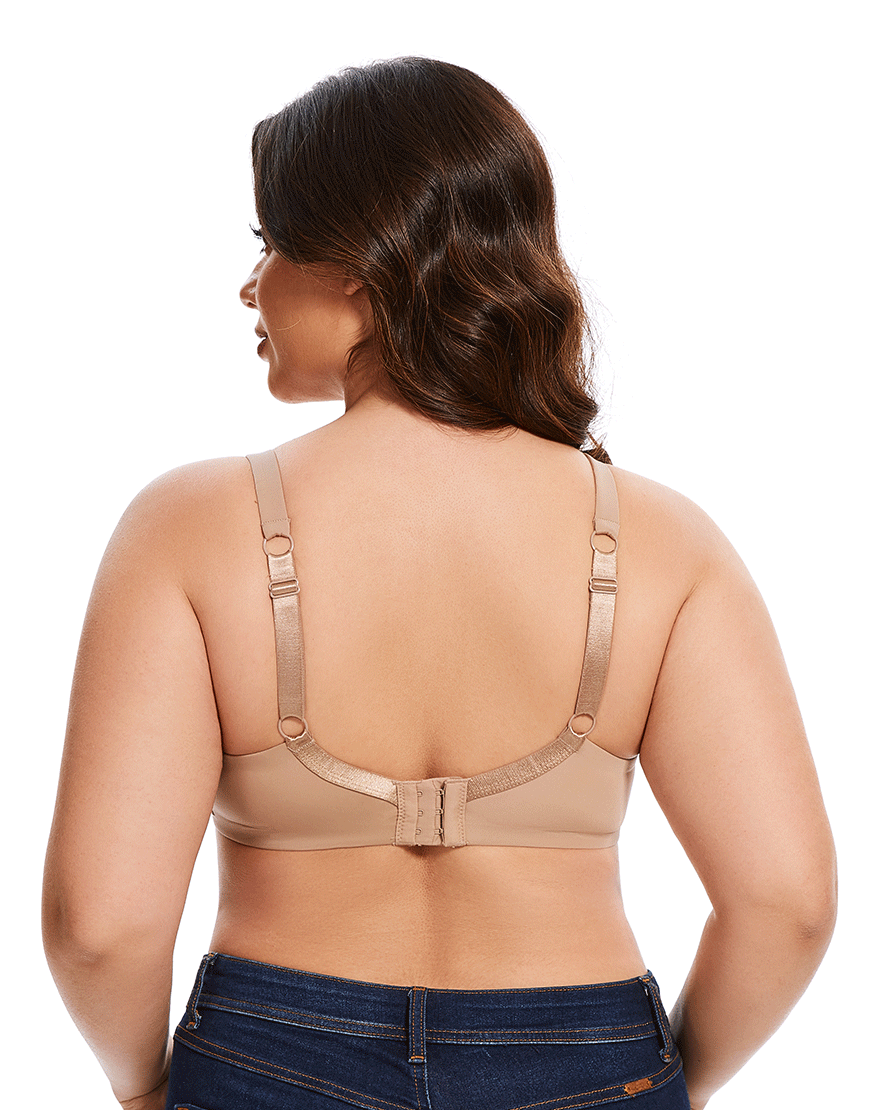 Losha Curvy Lightly Padded T-Shirt Bra – Beige