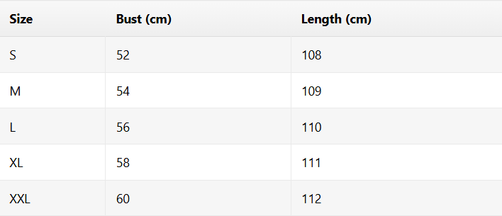 Size chart for Aria | Elegant Floral Dress With V-Neck