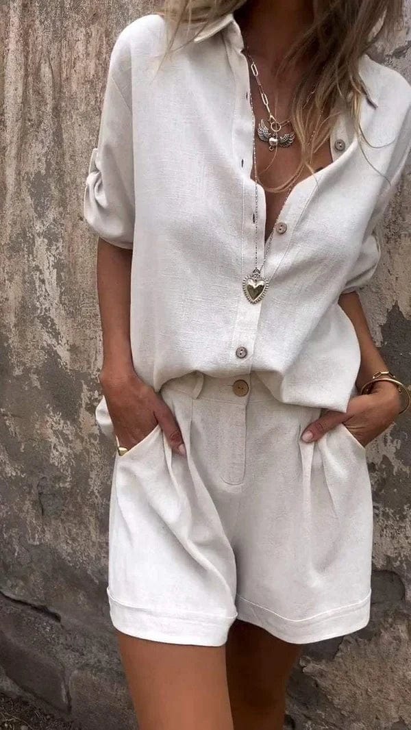 Kinsley™ | Summer linen set