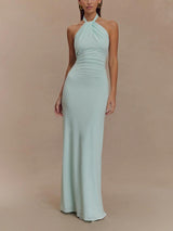 Jianna™ | Elegant halter neck dress