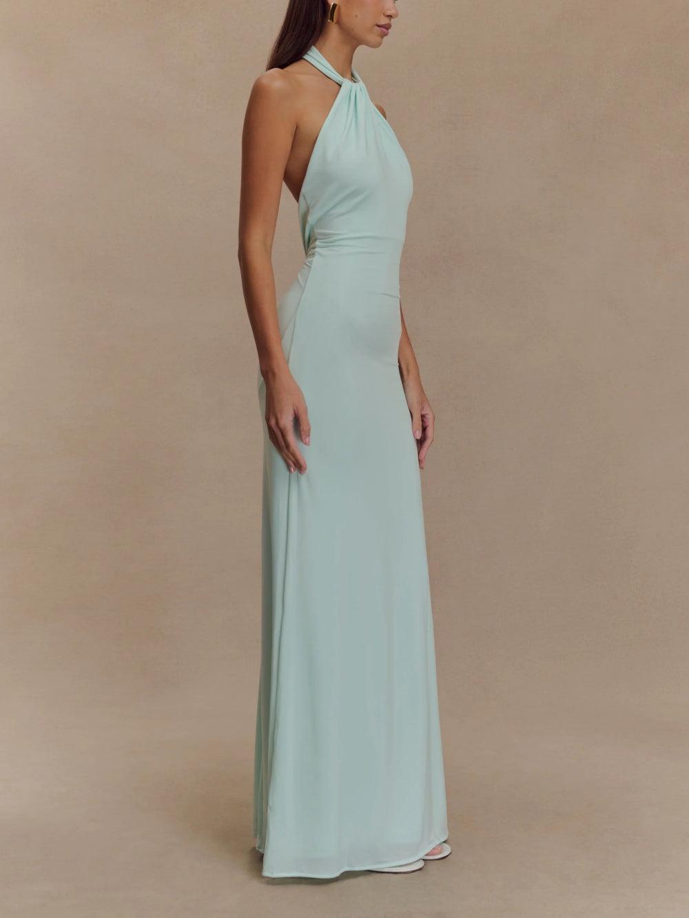Jianna™ | Elegant halter neck dress
