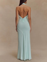 Jianna™ | Elegant halter neck dress