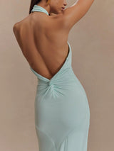Jianna™ | Elegant halter neck dress