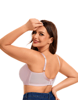 Quattro Plus Support Full-Coverage Underwire Bra with Side Shaping Panels – Quartz Pink