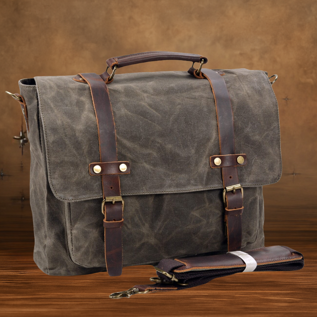 Wilder™ | Canvas and Leather Shoulder Bag