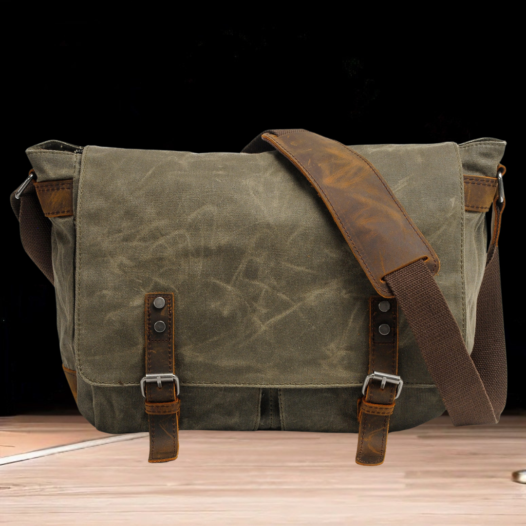 Cillian™ | Retro Brown Shoulder Bag