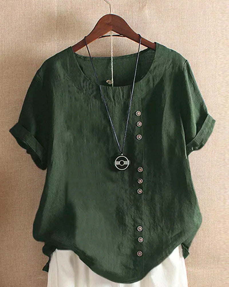 Noelle™ | Casual Simple Blouse