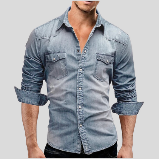 Sami™ | Urban Denim Shirt