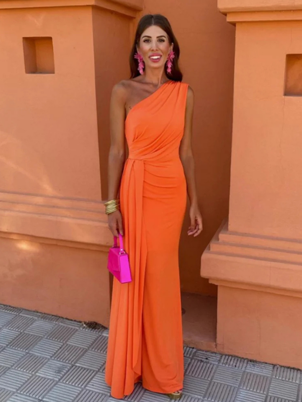 Lia™ | Asymmetrical maxi dress