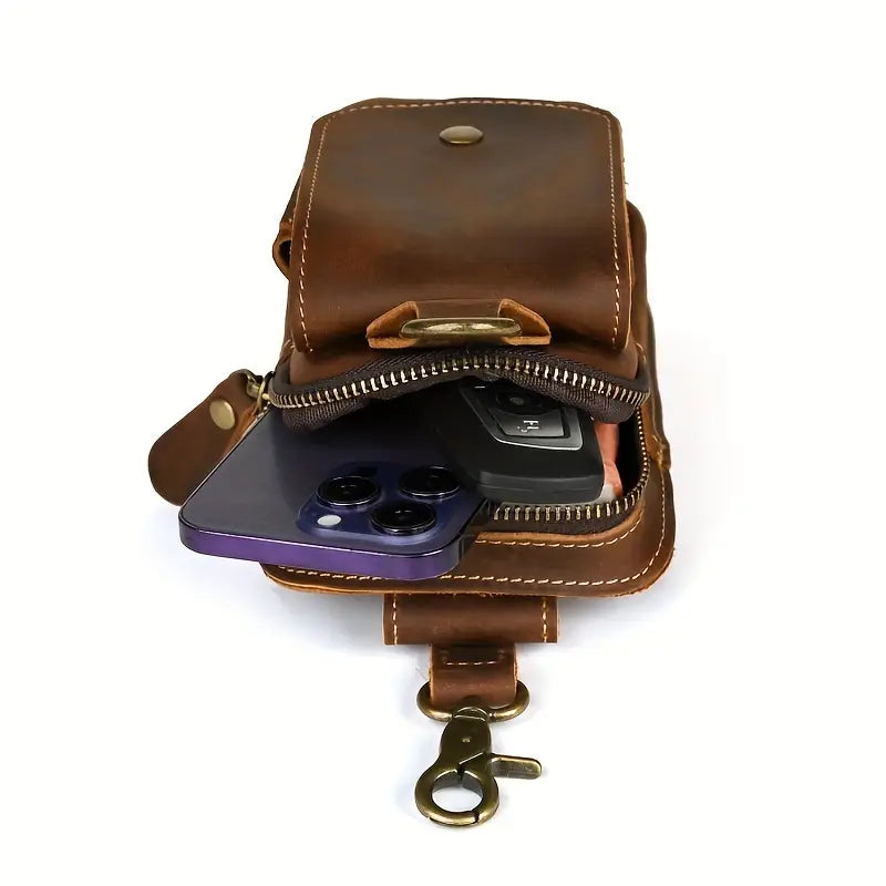 Vintage Leather Waist Pack | Cormac