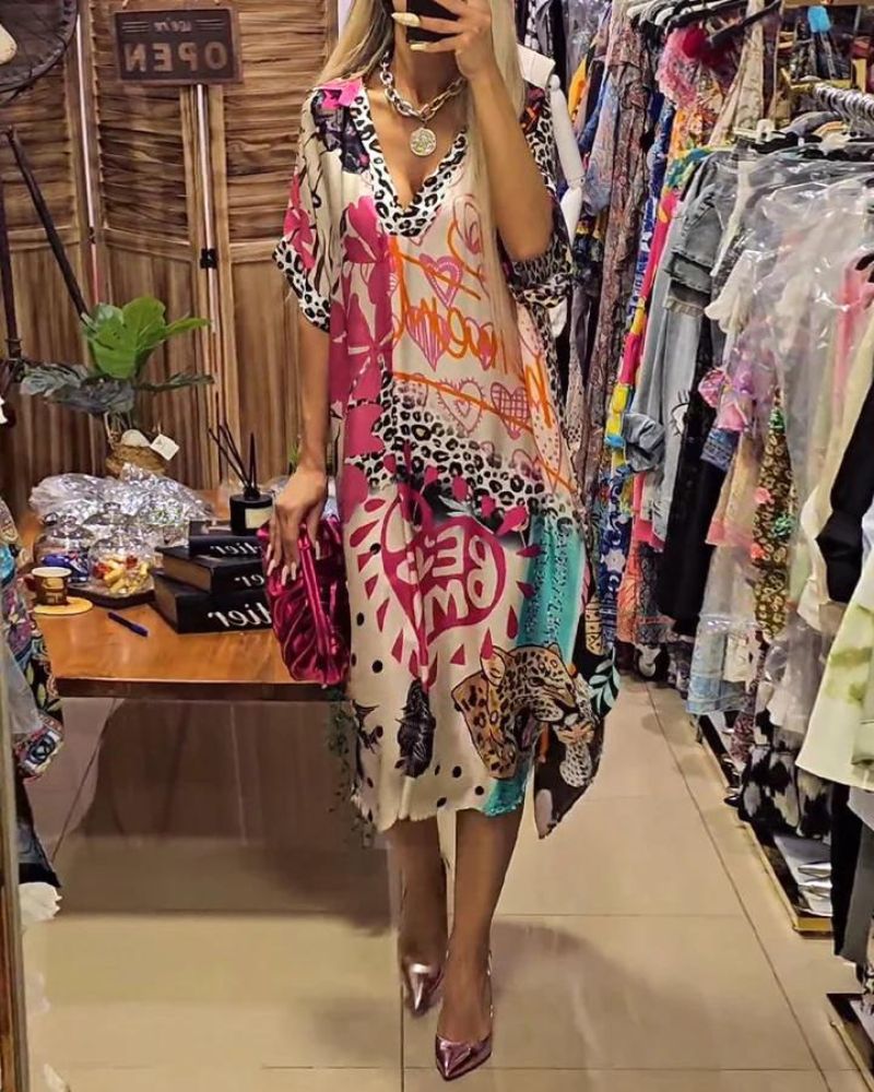 Sachiko™ | Wild Print Dress