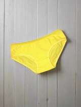 LOSHA SUPER COMFORTABLE COTTON PANTIES - YELLOW