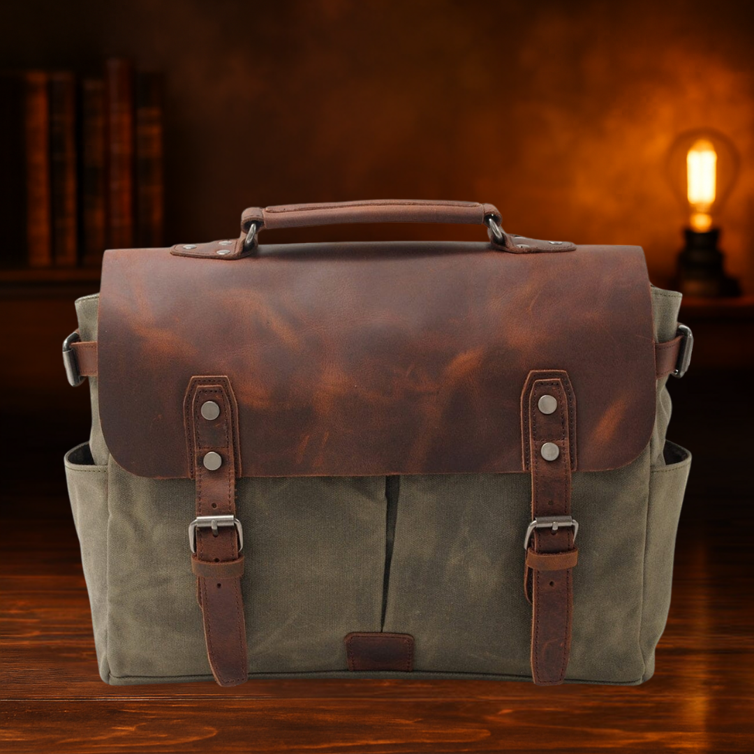 Caius™ | Canvas shoulder bag