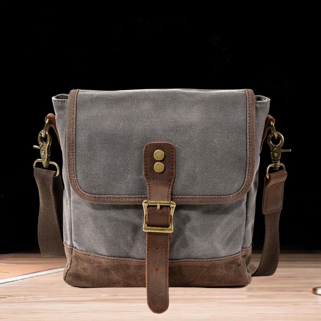 Theron™ | Small Canvas Shoulder Bag