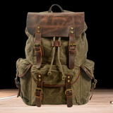 Ridge™ | Canvas-Leather Backpack