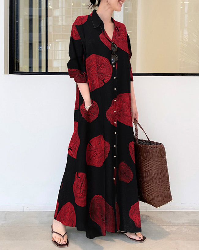 Jayla™ | Contrast print dress