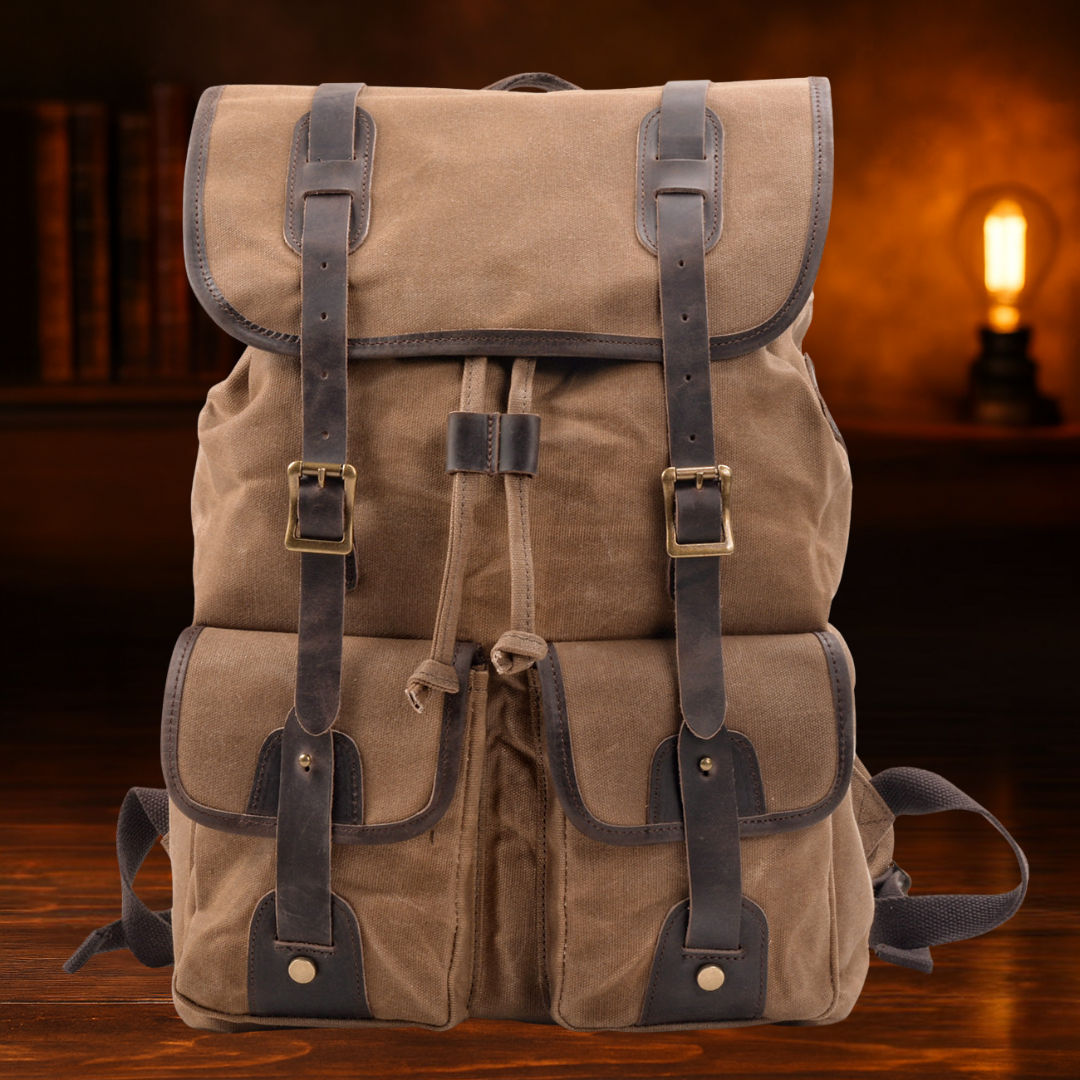 Ambrose™ | Canvas travel backpack