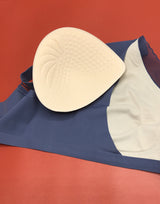 LOSHA Laser-Cut Super Soft Wide Strap Bra – Grey