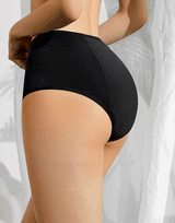 Losha Niedrig-Taillen Dreifach-Lagen Periode Slip mit Tasche