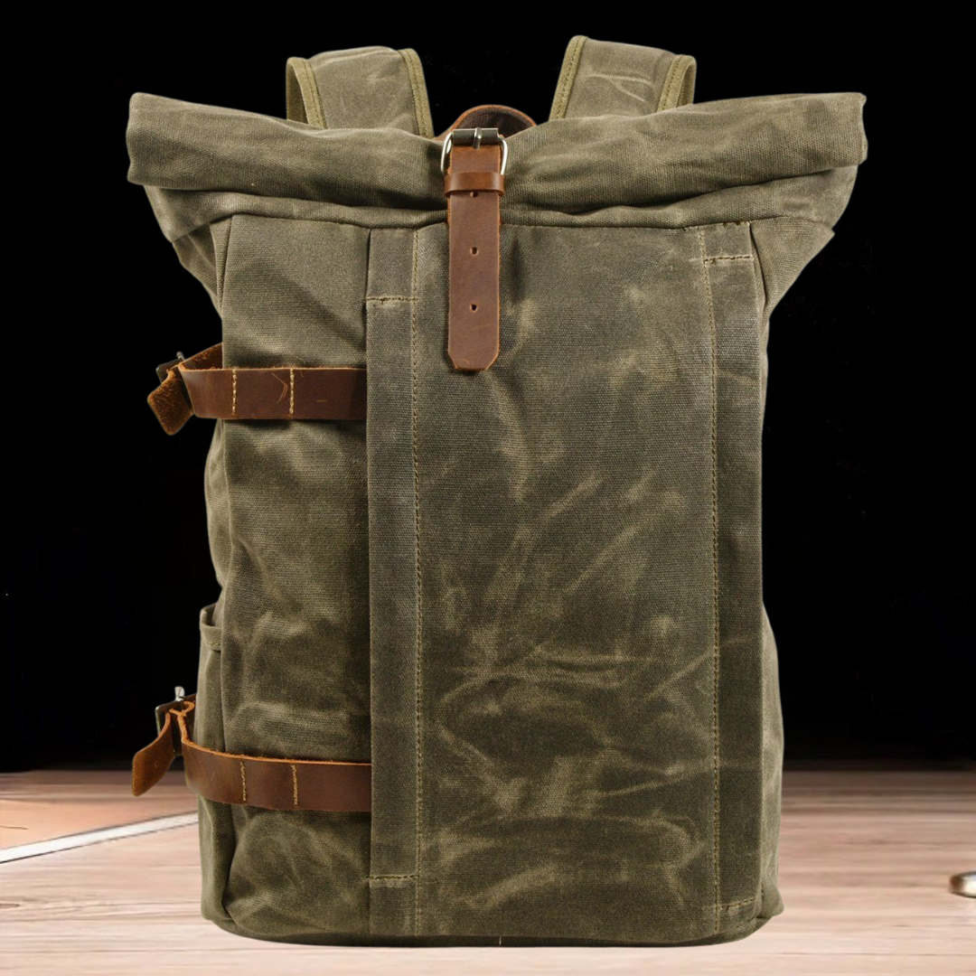 Garrison™ | Canvas motorcycle backpack