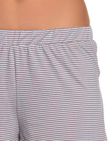 Tahari Button-Front Shirt and Shorts Set – Grey Minis