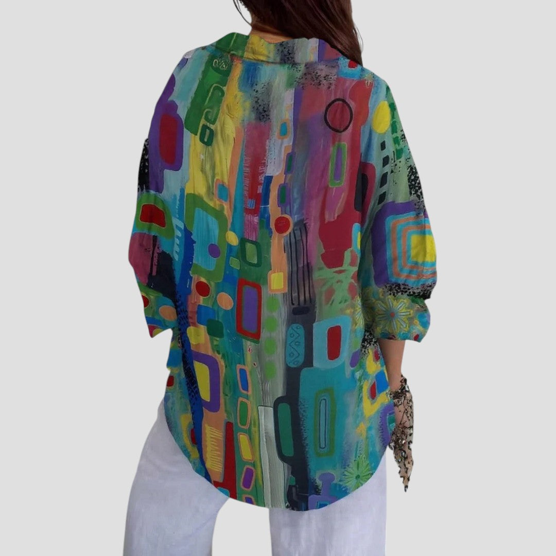 Indie™ | Elegant patterned top