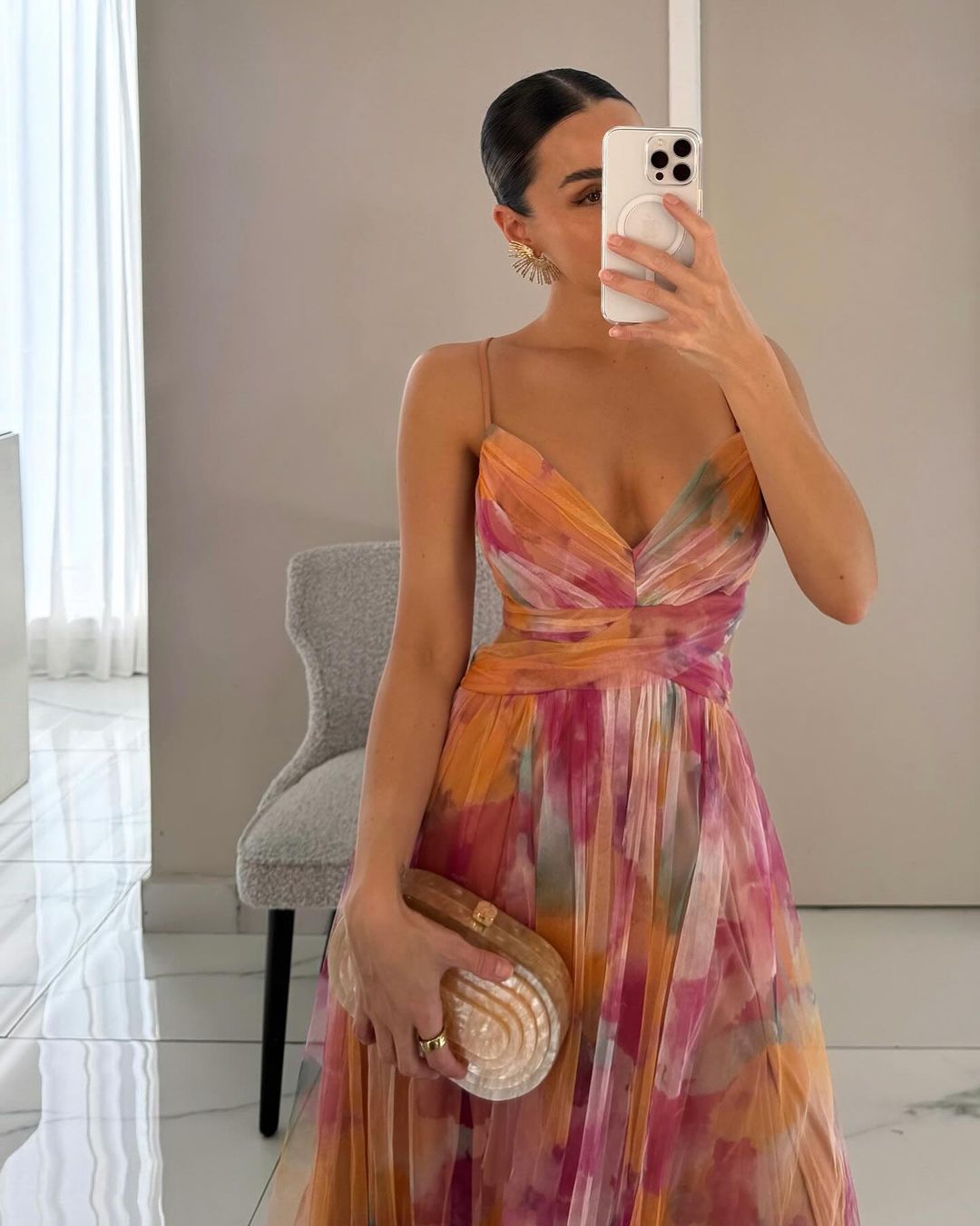 Lunesa™ | Floral maxi dress