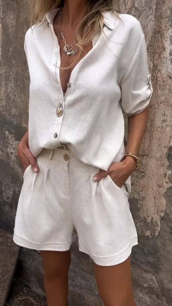Kinsley™ | Summer linen set