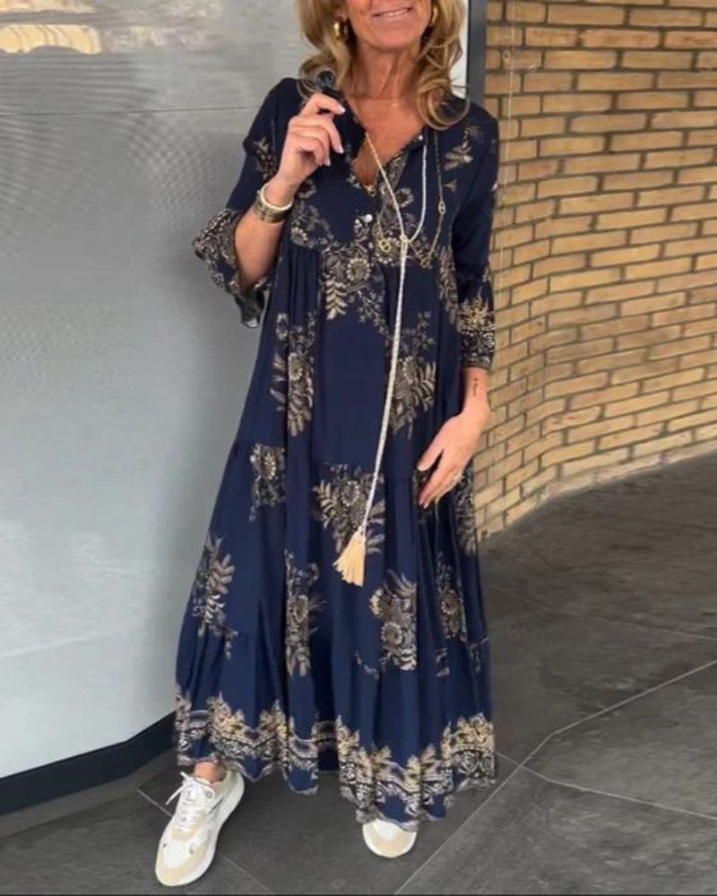 Sarvella™ | Elegant vintage dress