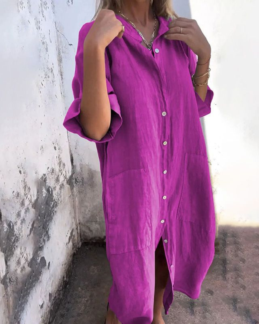 Azalea™ | Casual Shirt Dress