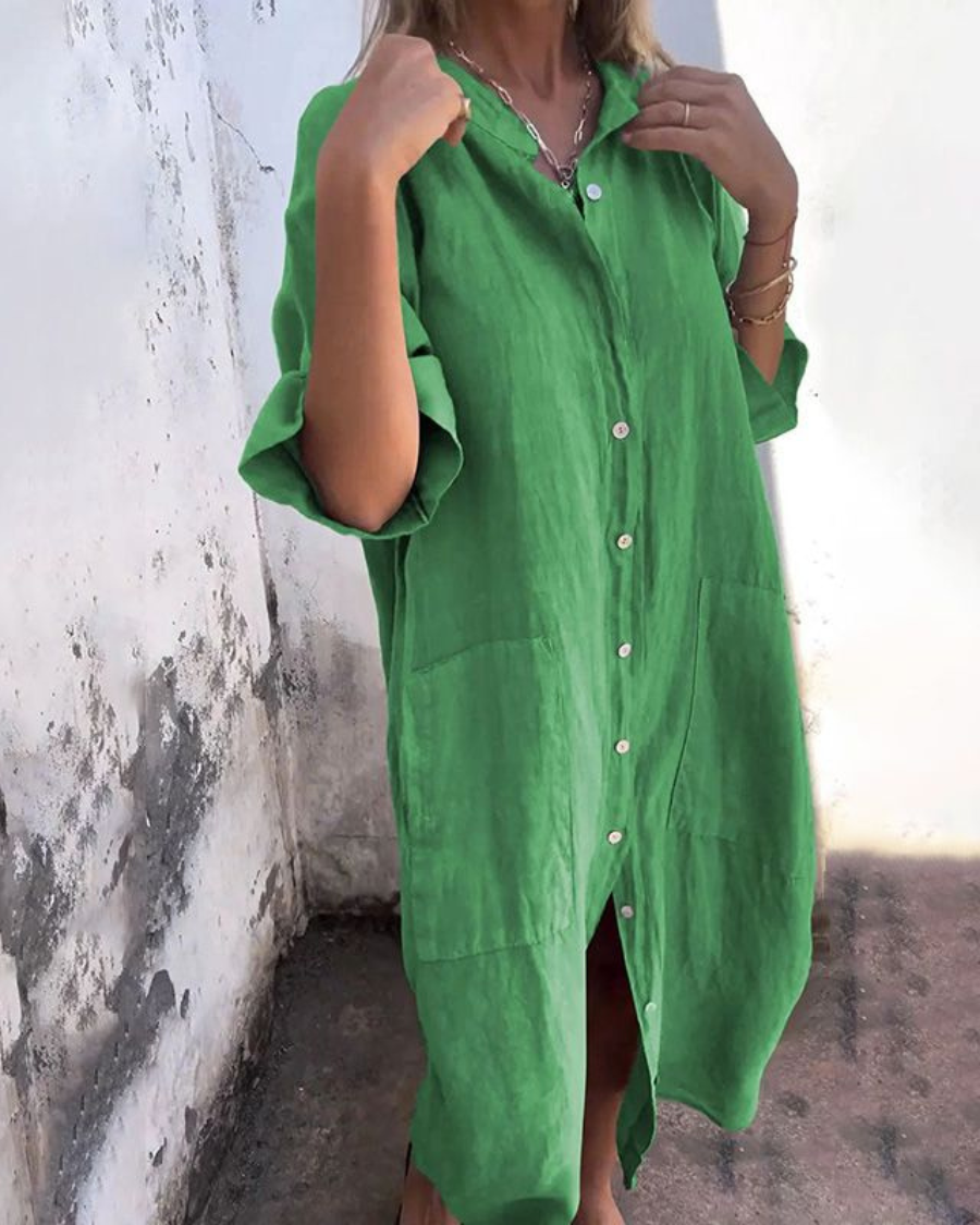 Azalea™ | Casual Shirt Dress