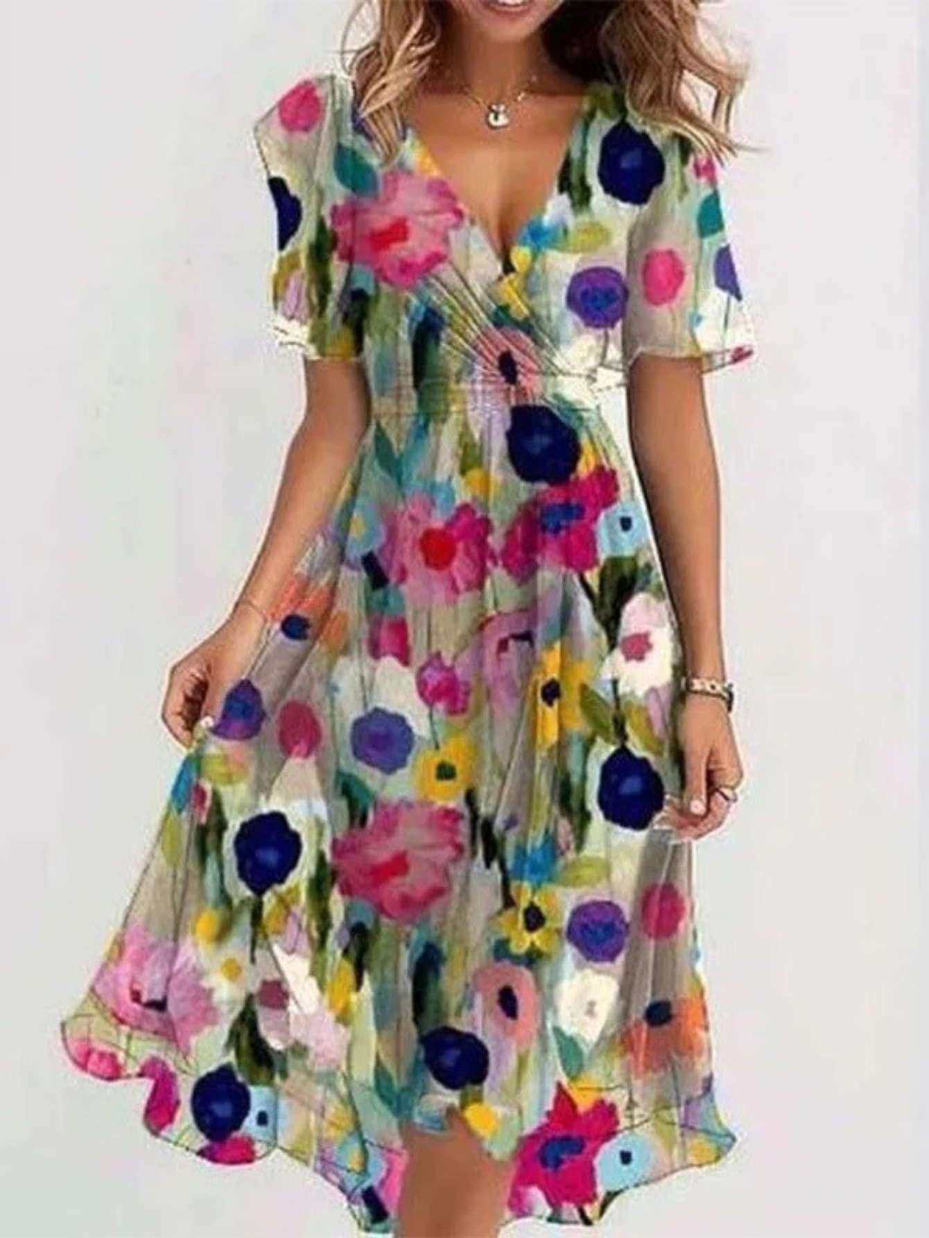 Elsinya™ | Bohemian Style Gradient Dress